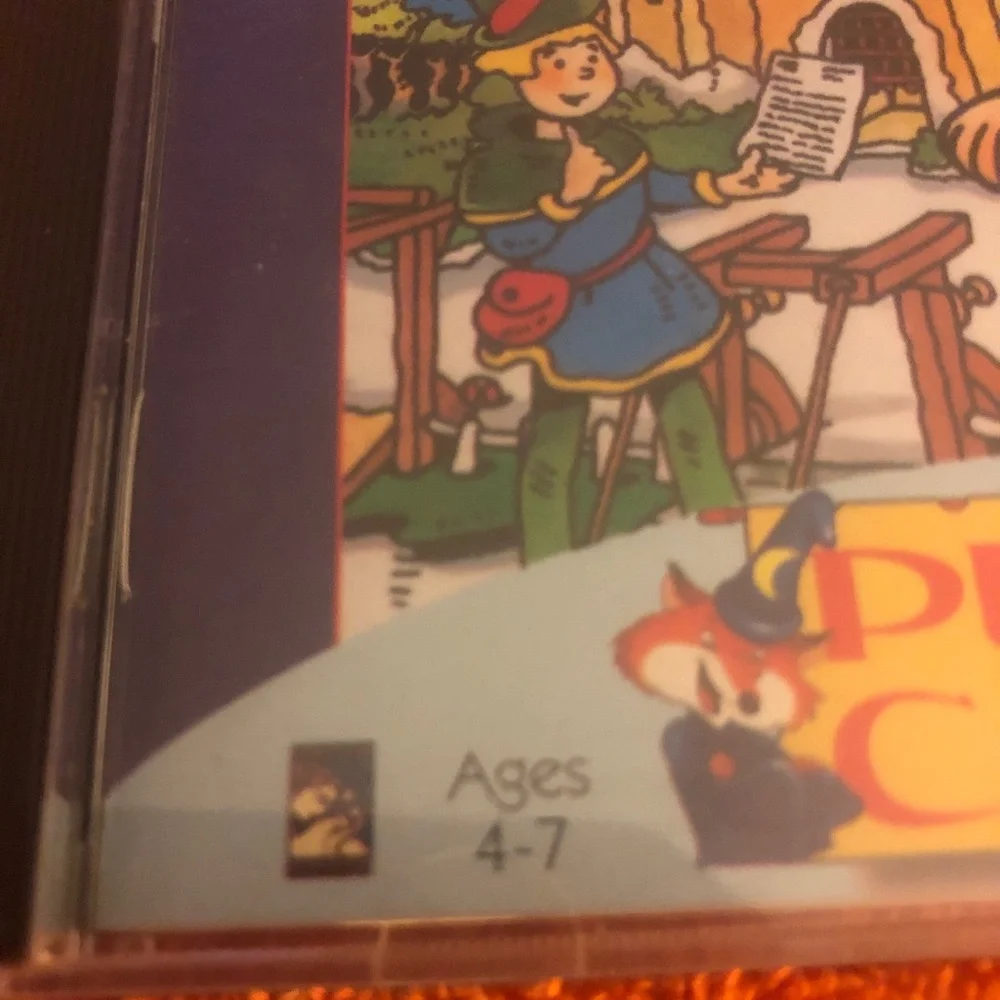 Puzzle Castle PC and MAC CD-ROM Computer Game for Kids 1996 Trampoline Used